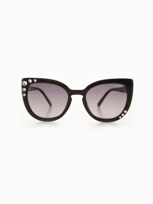 Lunette de soleil femme avec cristaux de svarowski modèle diamante marque Layonn