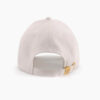 Casquette verte blanche avec logo doré. Casquette blanche et logo or. Casquette coton