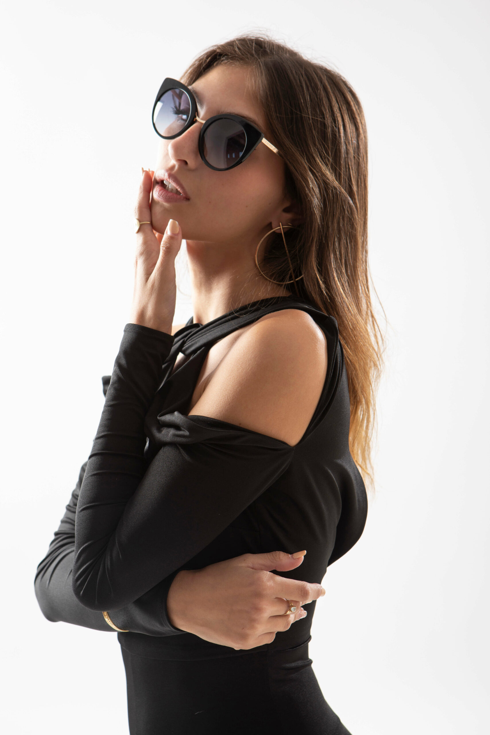 LUNETTE DE SOLEIL GIOIA NOIRE COMBI EMILIE