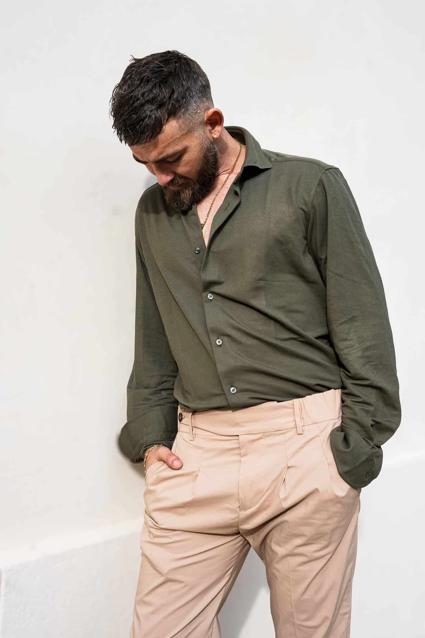 pantalon taille elastique pantalon homme taille haute pantalon homme beige pantalo layonn style